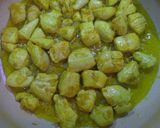 عکس مرحله 2 از دستور خوراک رژیمی با کدو و فیله مرغ🍲