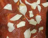 A picture of step 4 of Lasagne.