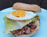 Foto del paso 2 de la receta: Sándwich chivito uruguayo estilo mexa 👏🏼