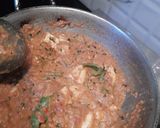 A picture of step 8 of Kadai paneer.