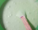 Foto langkah ke 5 dari resep Brownies Kukus Ketan Hitam Pandan.