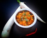 झटपट मुळ्याची भाजी (Mulyachi Bhaji Recipe In Marathi) रेसिपी स्टेप 5 फोटो 