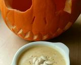 A picture of step 5 of Vickys Halloween 'Cream of Carved Pumpkin' Soup GF DF EF SF NF.
