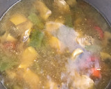 Foto del paso 5 de la receta: Arroz caldoso con setas, verduras y carne, facilito!!
