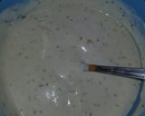 A picture of step 4 of Creamy pasta ceasor salad.