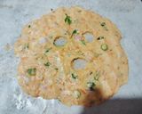 A picture of step 4 of Raw papaya Roti.
