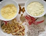 A picture of step 2 of Gajar laddu recipe.