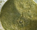 A picture of step 2 of Imli ki Green chutney.