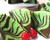 Foto langkah ke 19 dari resep 298. Bolu Kukus Putih Telur Pandan-Coklat.