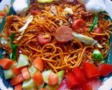 Foto langkah ke 11 dari resep Mie Goreng Jawa Pedas Manis🍜.
