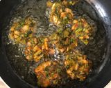 A picture of step 4 of Thankuni Patar Bora (Centella Leaves Pakora / Fritters - Bong style).