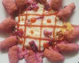 Foto langkah ke 9 dari resep Pizza Buah Naga.