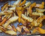 Foto del paso 3 de la receta: Pollo al horno con verduras a la plancha