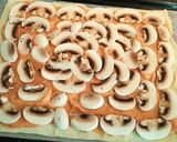 Foto del paso 11 de la receta Pizza Bratwurst con champiñones