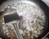 A picture of step 8 of Red sauce vegetables Italian pasta.