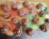 A picture of step 3 of Meat Balls.