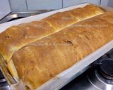 Barackízes meggyes, mazsolás kalács recept fázis 4 fotója