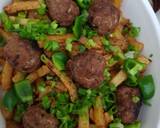 Meatballs Pizza Fries recipe step 8 photo