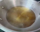 A picture of step 2 of Gulab Jamun Kheer.