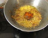 A picture of step 3 of Lahori chane.