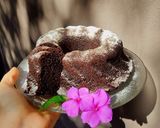 Foto del paso 4 de la receta: Budín de chocolate con banana