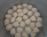 Foto langkah ke 2 dari resep Bola - bola Ayam Tahu Sutra.