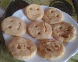 A picture of step 1 of Potato smiley.