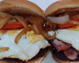 Foto del paso 10 de la receta: Hamburguesas caseras bacon, queso azul y masala