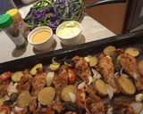 A picture of step 3 of Cajun Drumsticks.