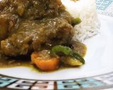 A picture of step 7 of Chicken Curry.