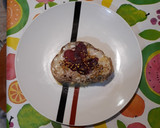 Foto del paso 4 de la receta: Torrijas rellenas de leche de coco, polen y pétalos de amapola
