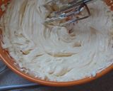 A picture of step 2 of Strawberry and Dark Chocolate Tiramisu Cake.