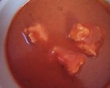A picture of step 8 of Paneer butter masala.