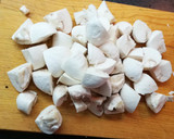 Foto del paso 1 de la receta: Espaguetis con Champiñones a la crema