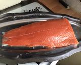 Une image de l'étape 1 de Demi saumon à la plancha ail en chemise.