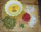 Foto del paso 1 de la receta: Nopales con jamón y huevo