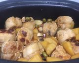 A picture of step 4 of Pork Paupiettes with Olives.