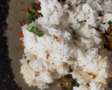 Foto langkah ke 3 dari resep Nasi campur cakfu kecombrang.