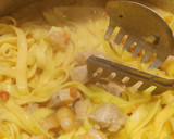 Foto del paso 9 de la receta: Fideos con salsa de camarones y pollo