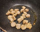 A picture of step 1 of Soya Chunks and Cauliflower Masala (High protein, nutritious).