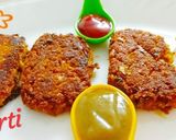 A picture of step 1 of Chana Veggie tawa fry CUTLETS.