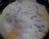 Foto del paso 9 de la receta: Tallarines con salsa bechamel, pollo y champiñones