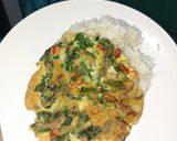 Foto langkah ke 3 dari resep Dadar bayam.