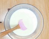 A picture of step 1 of Coconut Burfi.