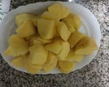 Foto del paso 1 de la receta: Rosada a la plancha con puré de patatas