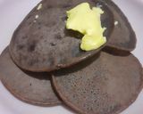Foto langkah ke 3 dari resep Choco Pancake (Tanpa mikser, takaran sendok).