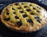 Foto del paso 5 de la receta: Pasta frola de dulce de batata y chocolate sin manteca