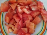 Tomato corn Bharta or curry