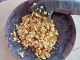 Tempe Penyet Sambal Kencur