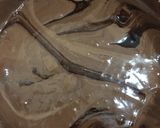 Foto langkah ke 5 dari resep Brownies kukus coklat.
